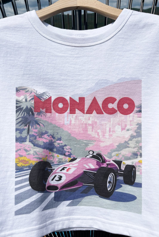 Madeleine Formula 1 Monaco Grand Prix Racing T-Shirt